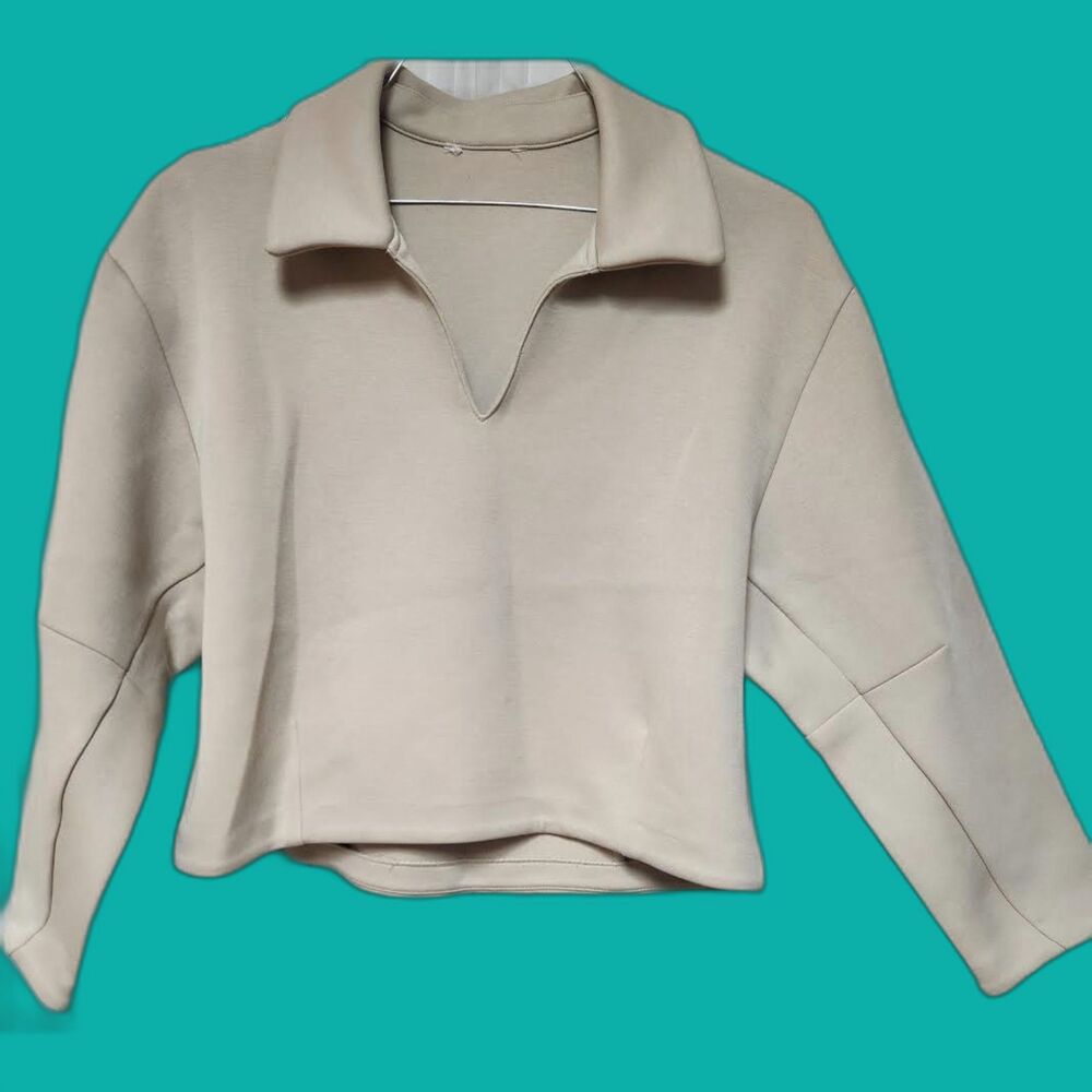 Banana Republic Women's Scuba Crop Top Size Medium